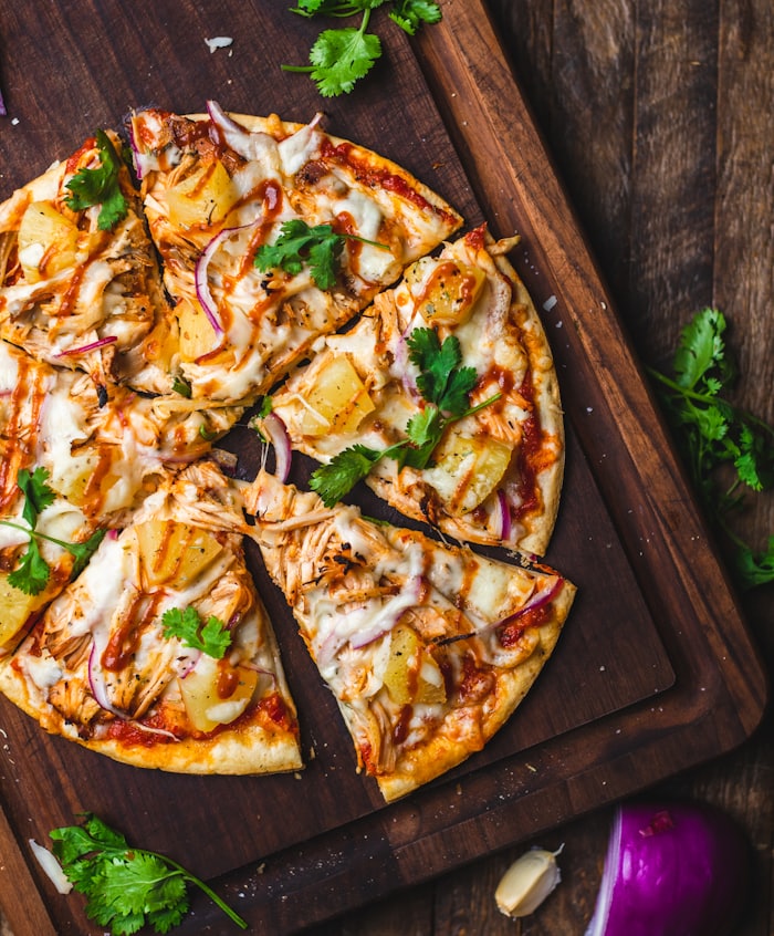 Illustrative pizza post